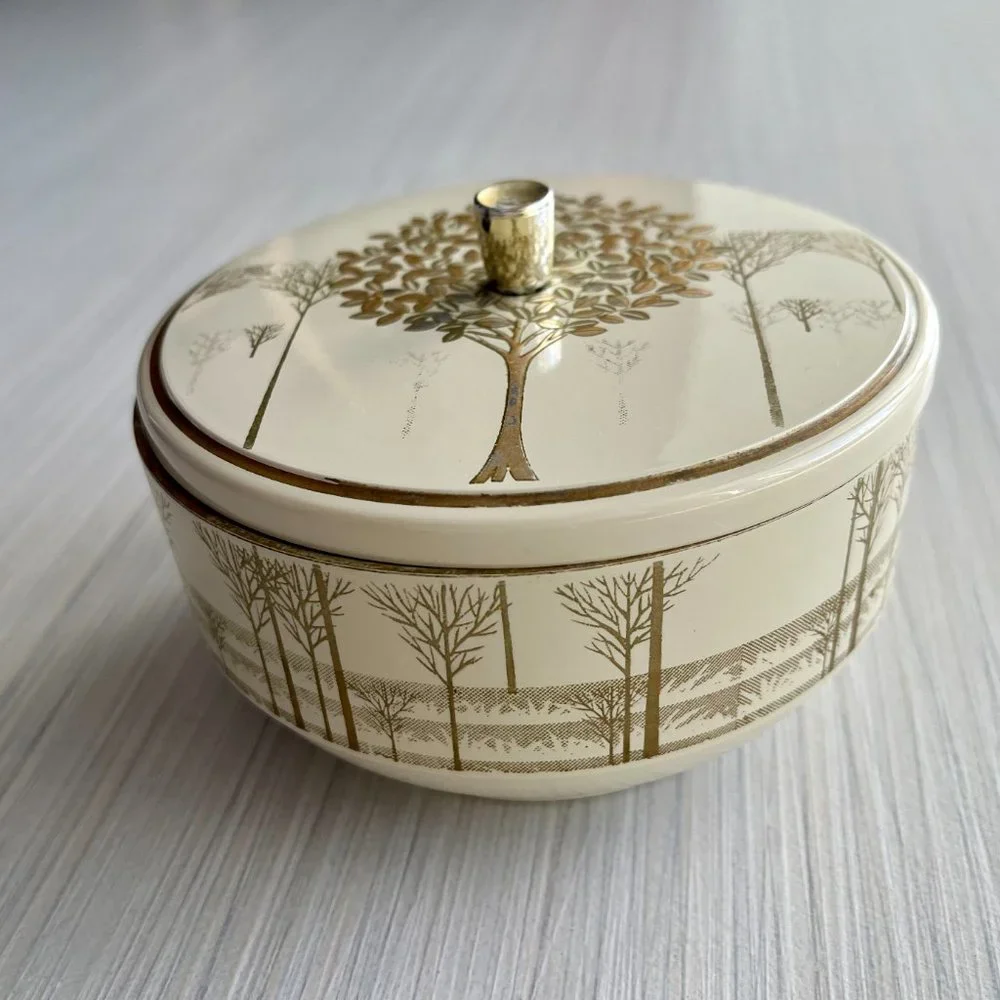 Vintage Tree container